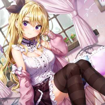 金髪ハーフ留学生JK
