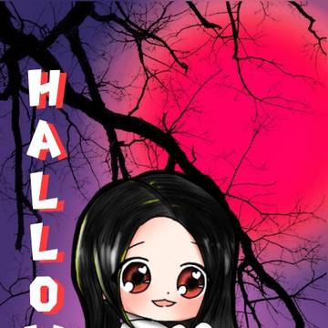 Indonesian ghost chibi