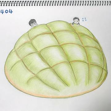 まるごとメロンパン