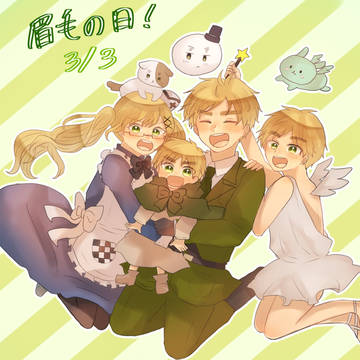 眉毛の日！！