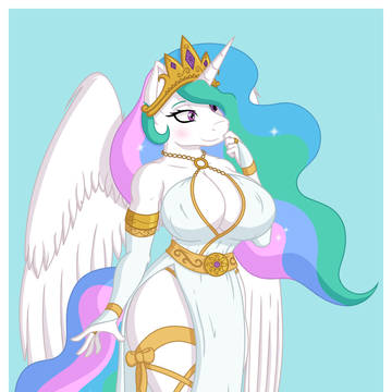 Princess Celestia dress design