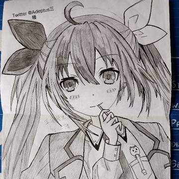 [スケッチイラスト]十香and琴里