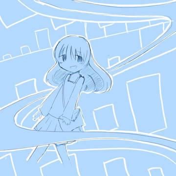 青い絵