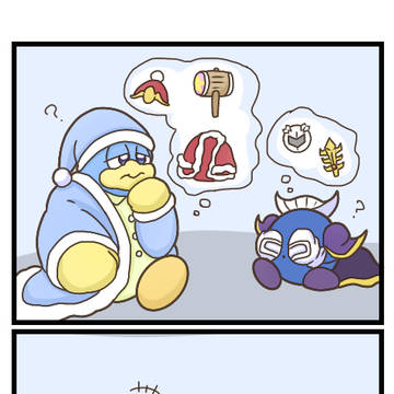 コスプレするカービィとバンワド
