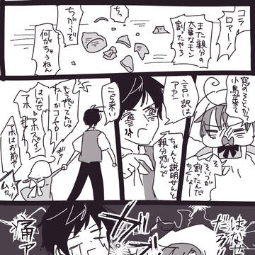 【aph】子分をいじり倒したくてしょうがない親分