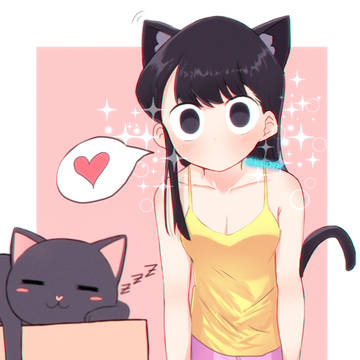 コミ x ねこ