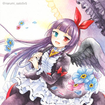 【ファンアート】アムドゥスキアス転生日
