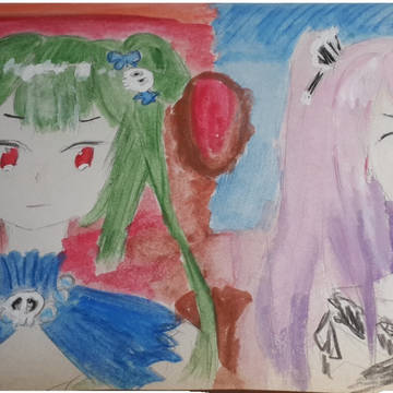 潤羽るしあ　Green & Pink (暫定)