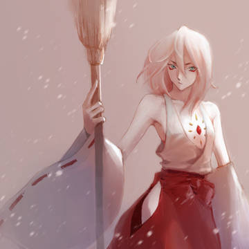 巫女カルナwww