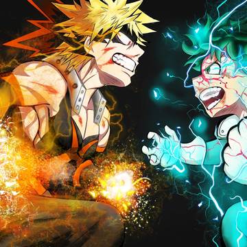 Bakugo vs Deku