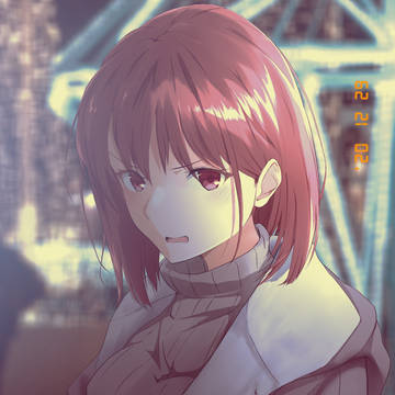 茜色紅葉さんへのプレゼントイラスト