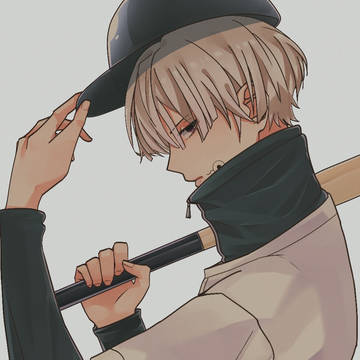 Inumaki Toge Playing Baseball