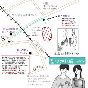 上京生活録イチジョウ聖地巡礼録その2