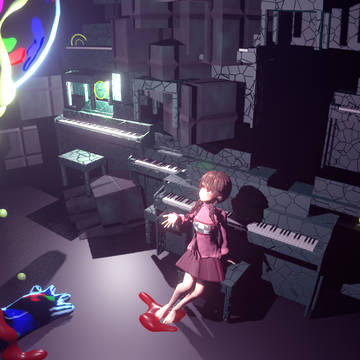 火星さんと窓付き