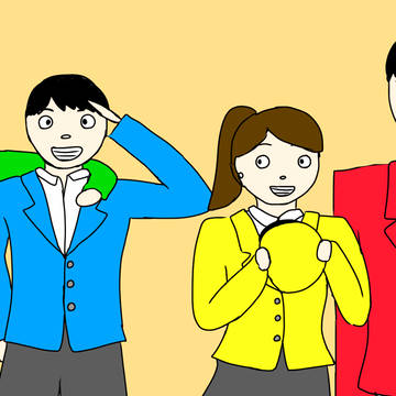 ちびっこバスタヨ　擬人化　大人ver.