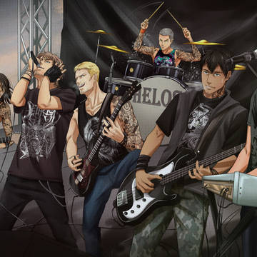 SnK Rock band AU (1/?)