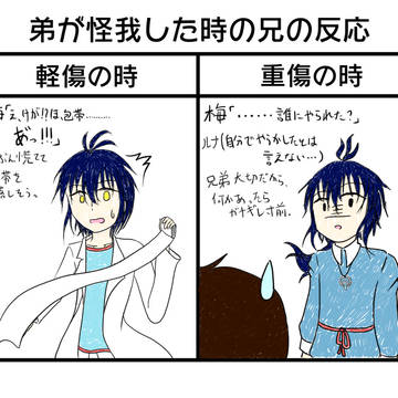 兄弟って大事過ぎるとケタ外れちゃうよな…………