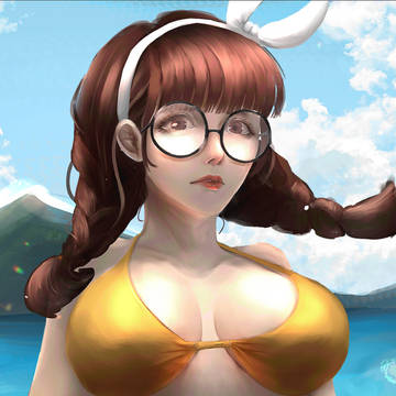 Fanart : Seaside - Suzuki Aya