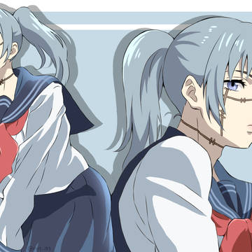 Mahito but with Takada's pose