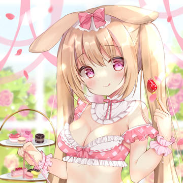 うさぎさんのアフタヌーンティー💗
