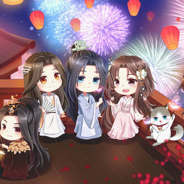 靈貓傳遊戲同人-新年壁紙
