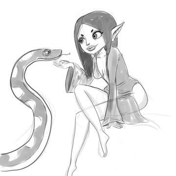 Vampire sketch
