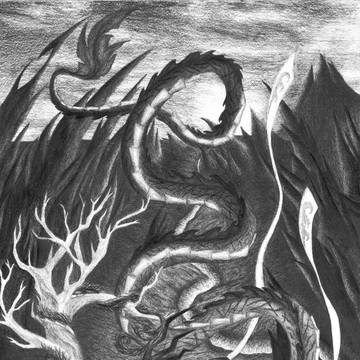 Lan Wangji dragon AU