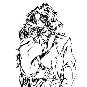 Modern Midora & his younger self