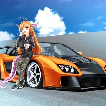 桐生ココ×VeilSide Fortune RX-7