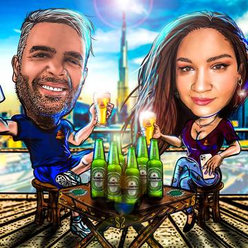 couple cartoon