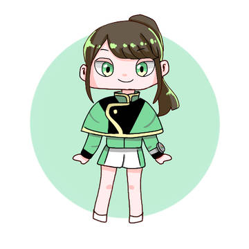 海外アニメ風な瀬奈お嬢様