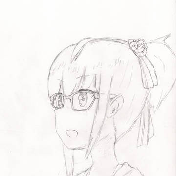 橘璃子ちゃんアナログ絵