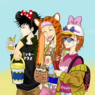 【合作】一年ズでたくさん遊んで【塗りだけ】