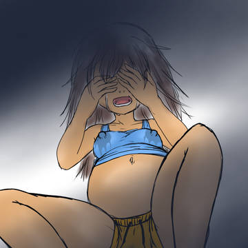 ホームレスの少女