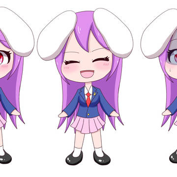 デフォルメうどんげちゃん〜