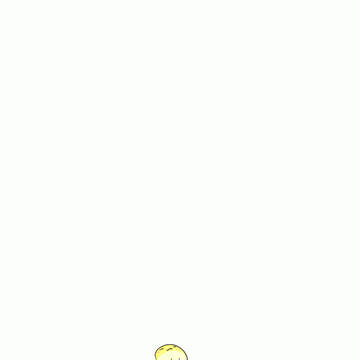 膨らむきいろくんgif