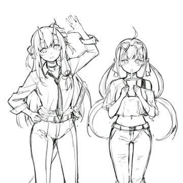 vtuber落書き