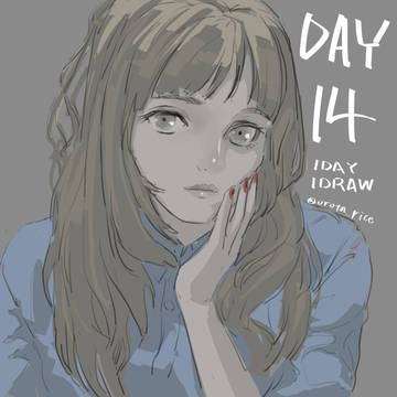 毎日らくがきDAY14
