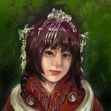 苗寨姑娘
