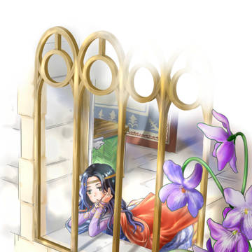 習作「菫の姫」