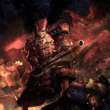 Kommandant Irusk[Warmachine art]