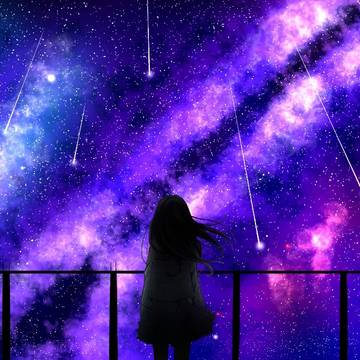 星空の下でナニヲオモウ