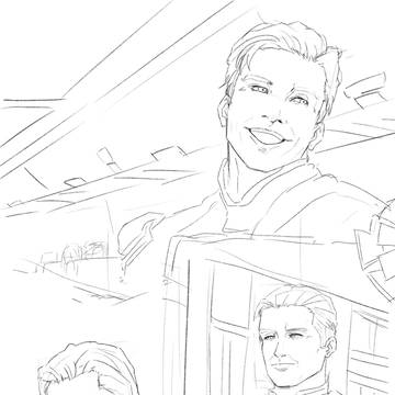ホームランダー 劇中模写