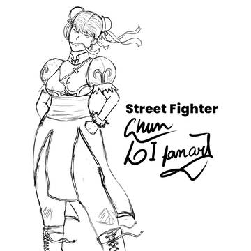Chun-Li from Fanart