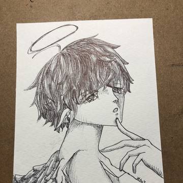 ペン画たち