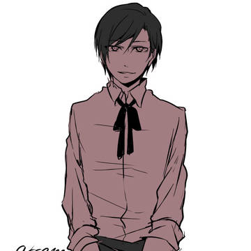 コーヒー紅茶擬人化ラフ