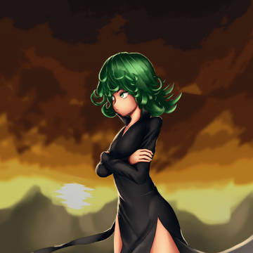 It's that one green lady