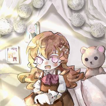 ミアちゃんと猫