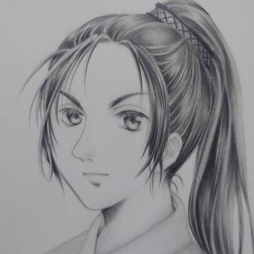 昔々の絵
