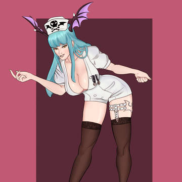 that one Morrigan nurse statue